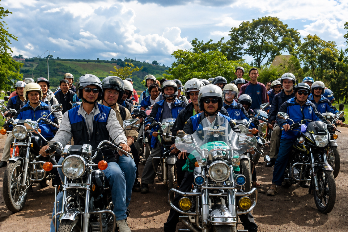 Dalat easy riders motorcycle tours