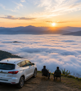 Cloud Hunting by Car